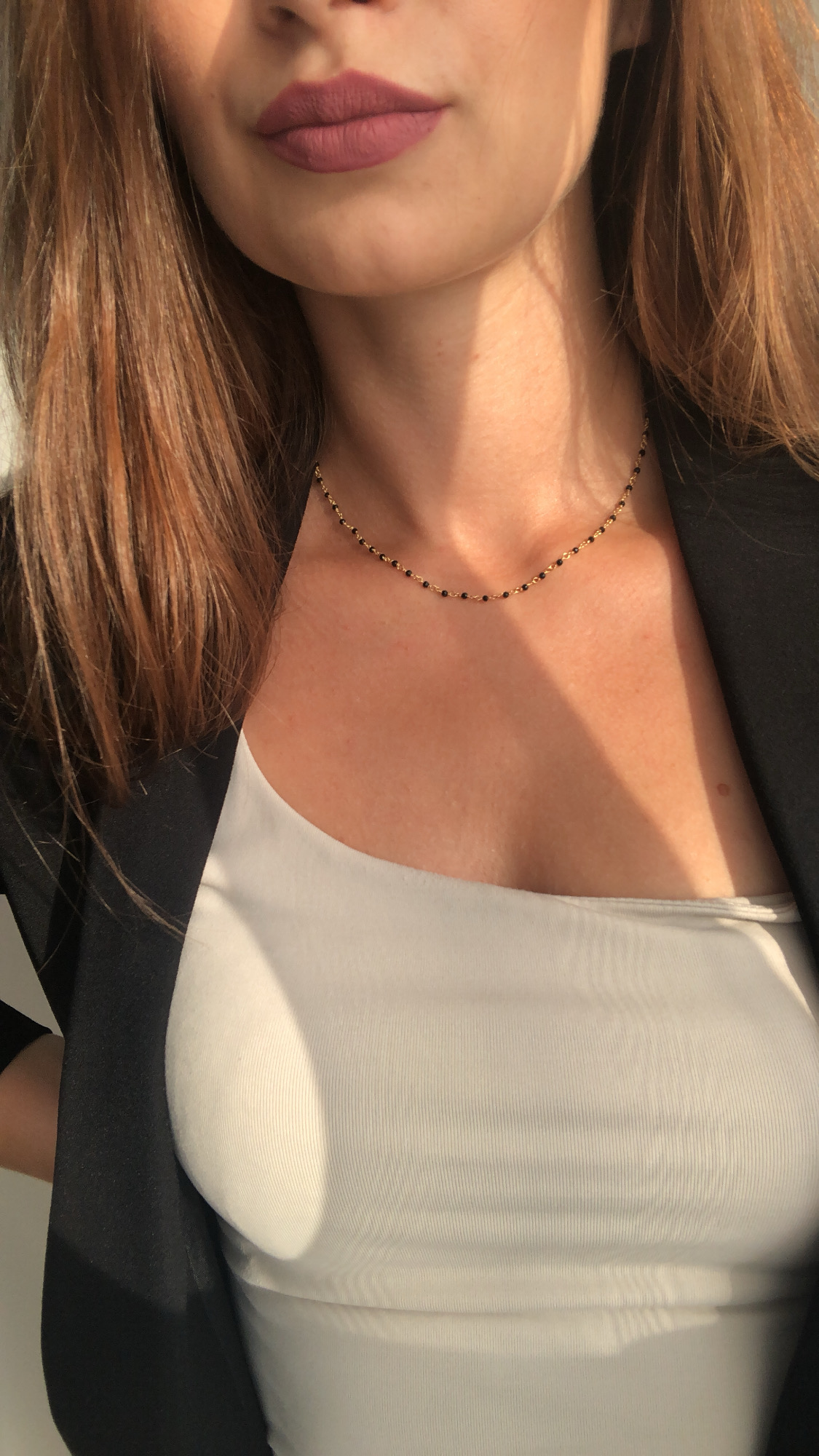 Naszyjnik choker mini spinel - obrazek 4
