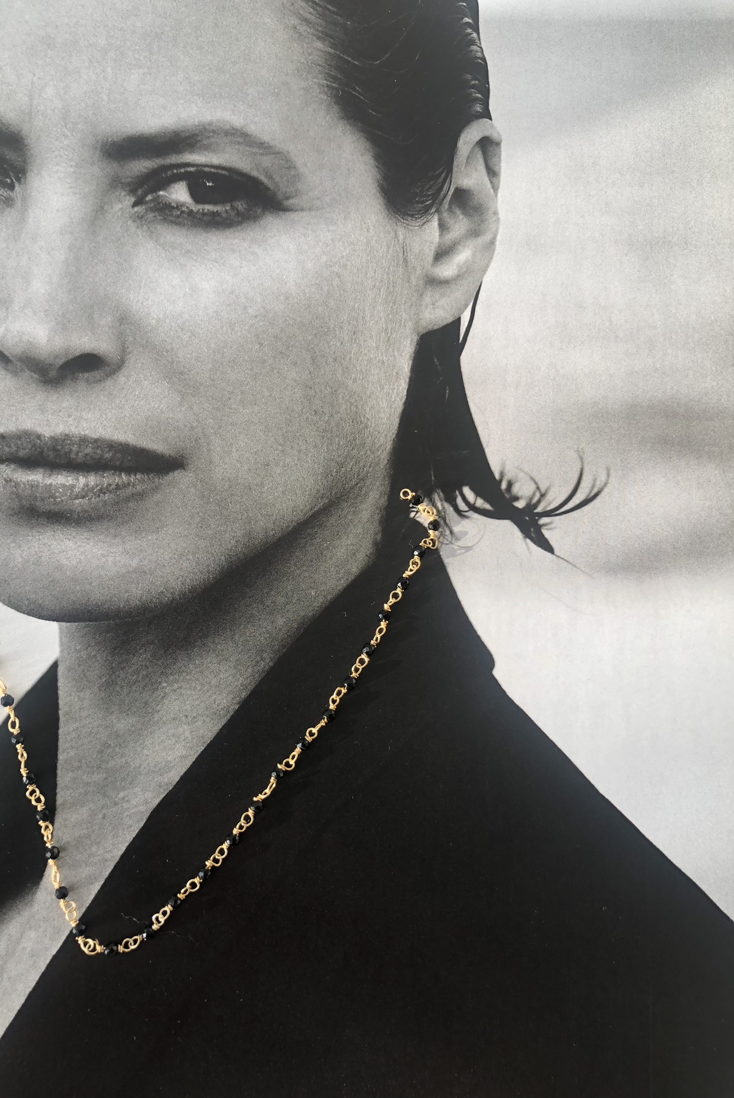 Naszyjnik choker mini spinel - obrazek 3