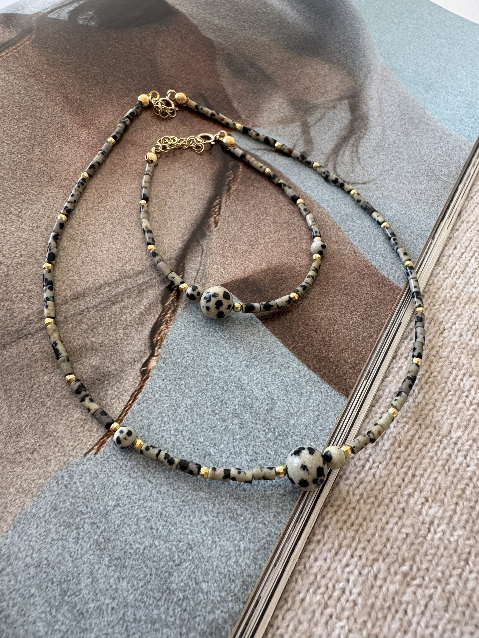 Naszyjnik choker Aurora Dalmatica - obrazek 3