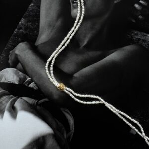 Naszyjnik choker Double Perla