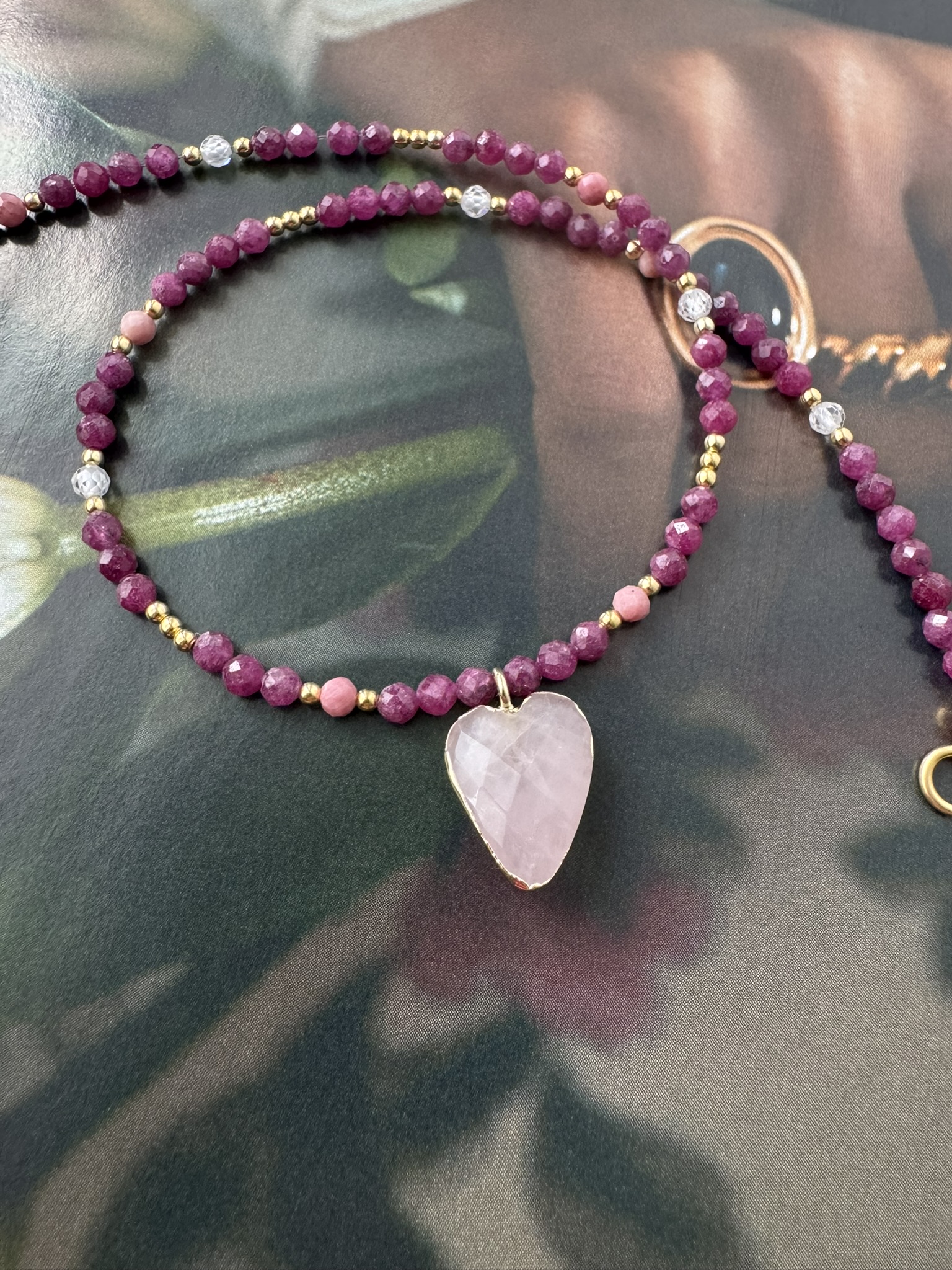 Naszyjnik choker Love Rosie - obrazek 2