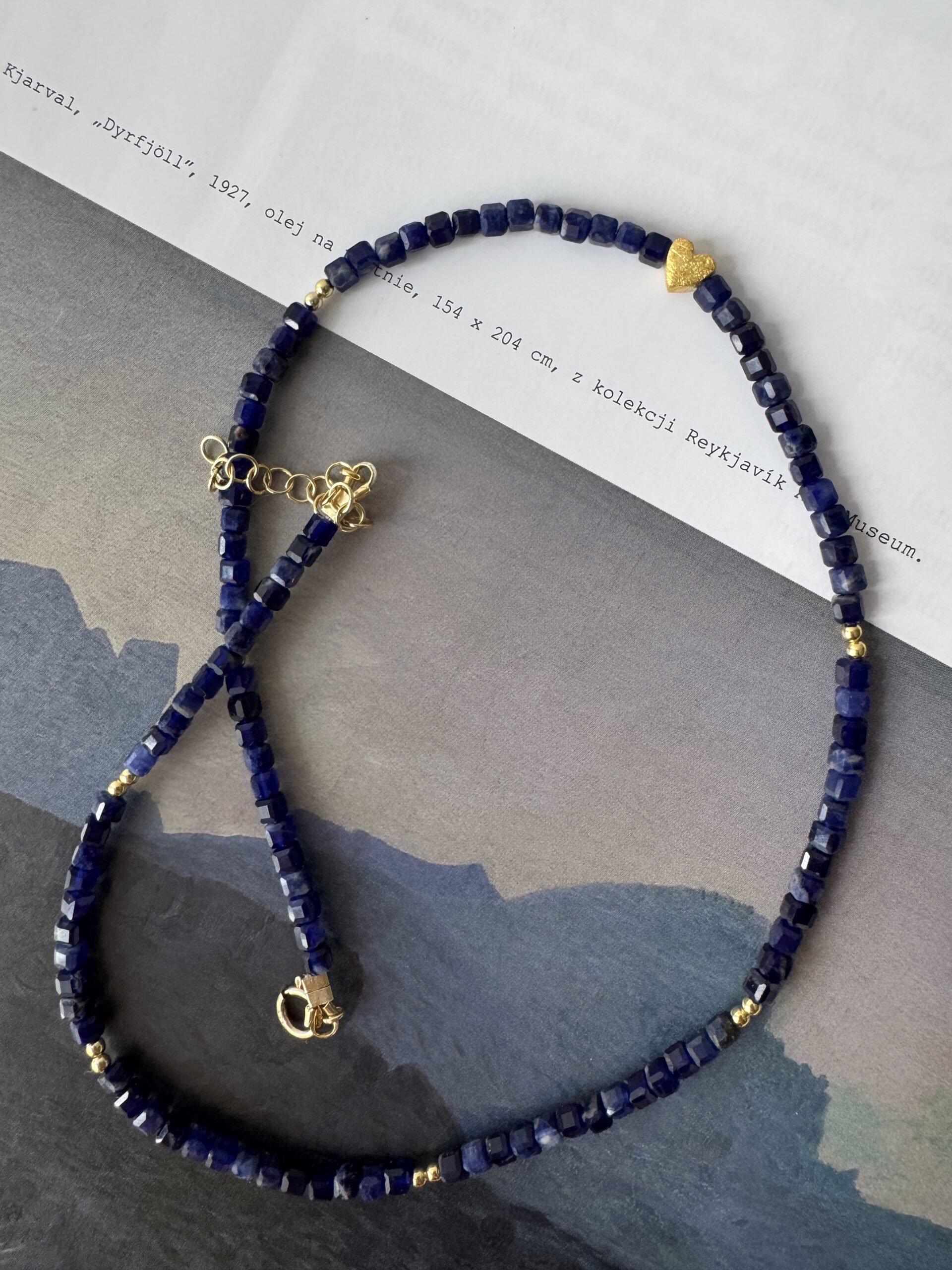 Naszyjnik choker Midnight Heart